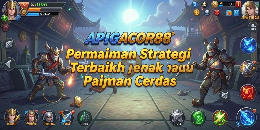 Tampilan gameplay menarik dengan strategi yang mendalam.