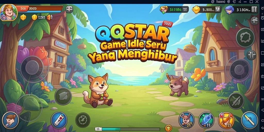 Tampilan gameplay <strong>QQSTAR</strong> yang menarik dan interaktif.